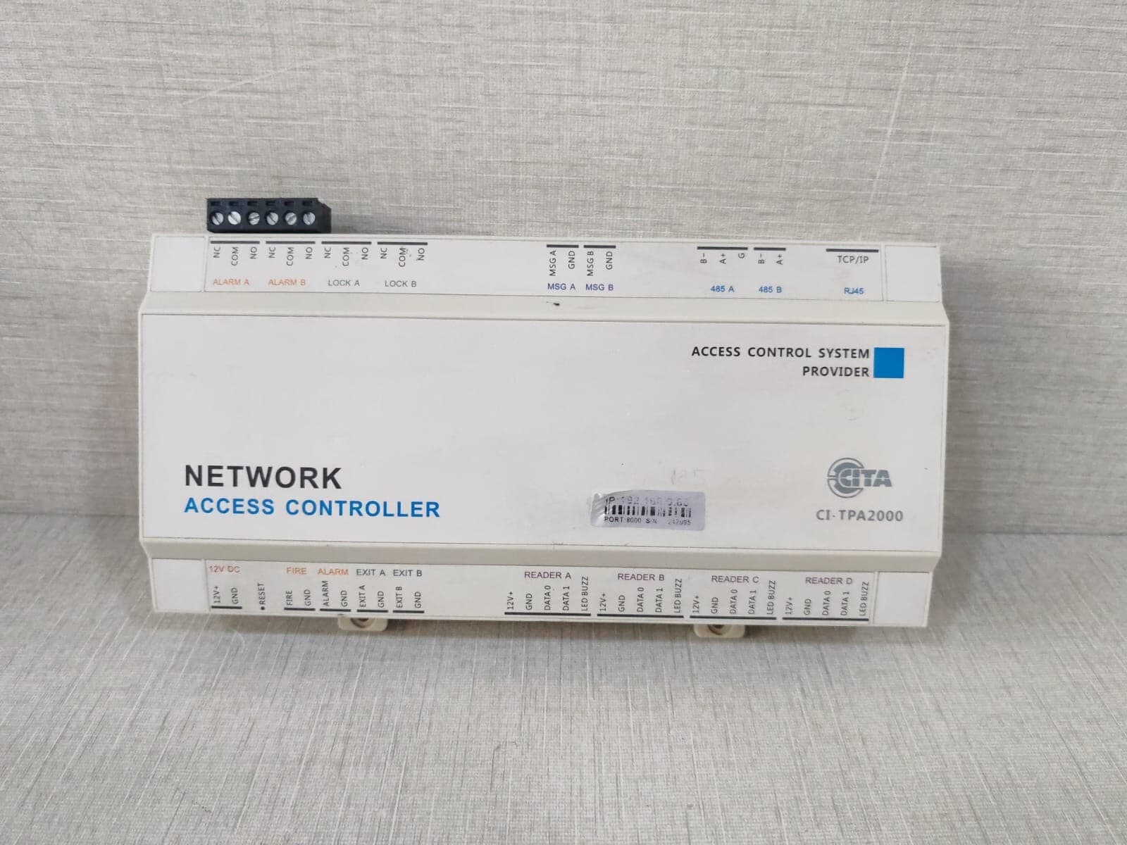CITA CI-TPA2000 Network Access Controller PORT: 8000
