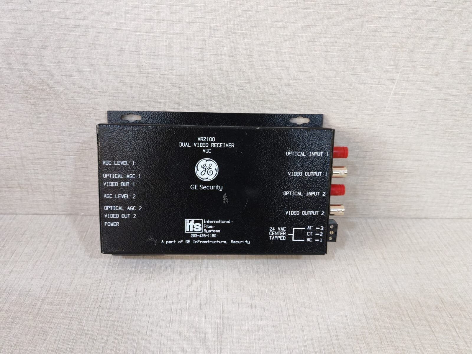 GE Security/IFS VR2100 Dual Video Receiver