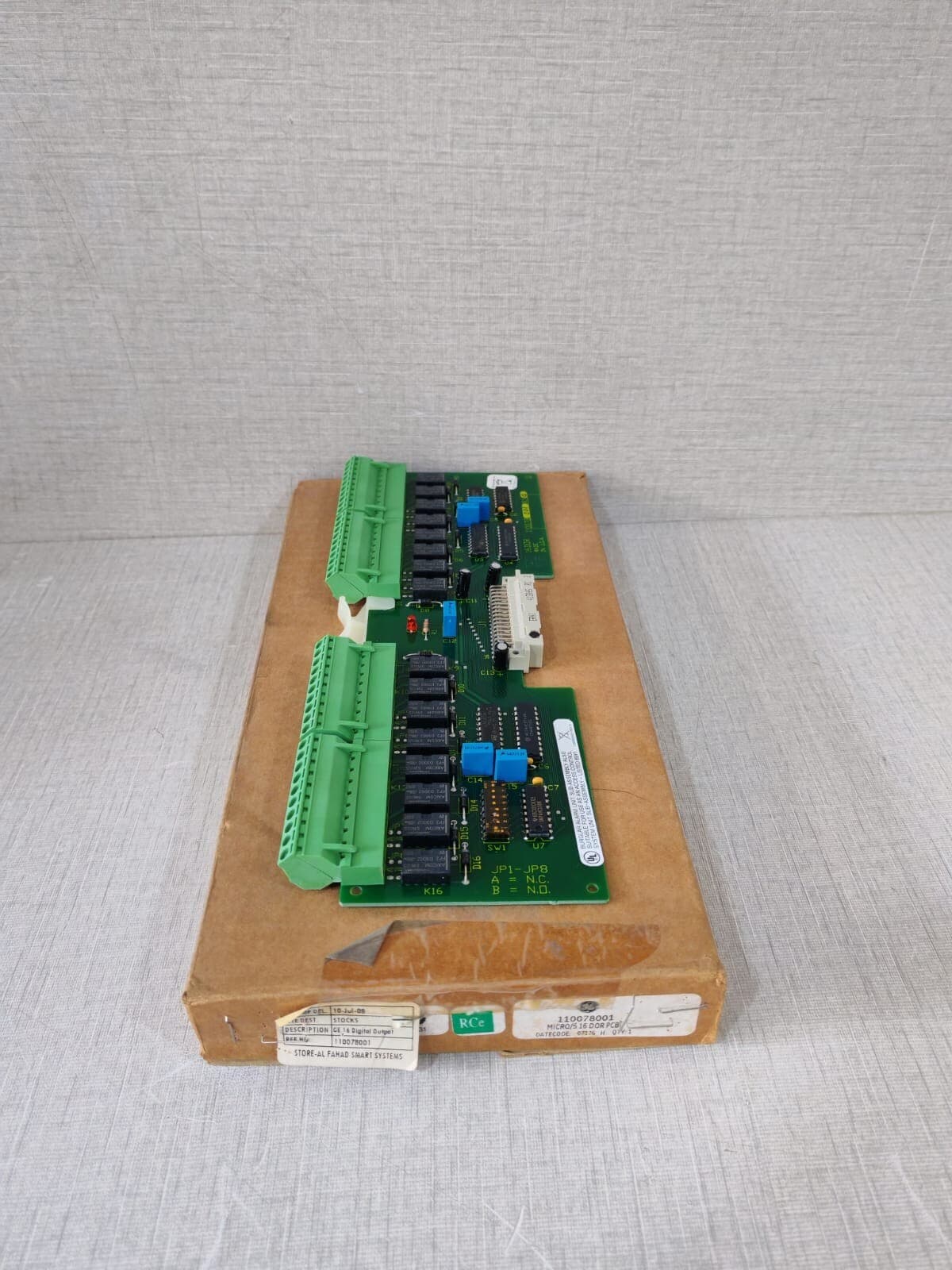 GE Casi-Rusco 110078001 MICRO/5, 16 DOR PCB Card