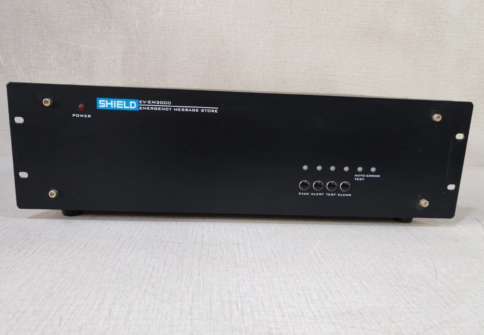 SHIELD EV-EM3000 EMERGENCY MESSSAGE STORE - Without Cable
