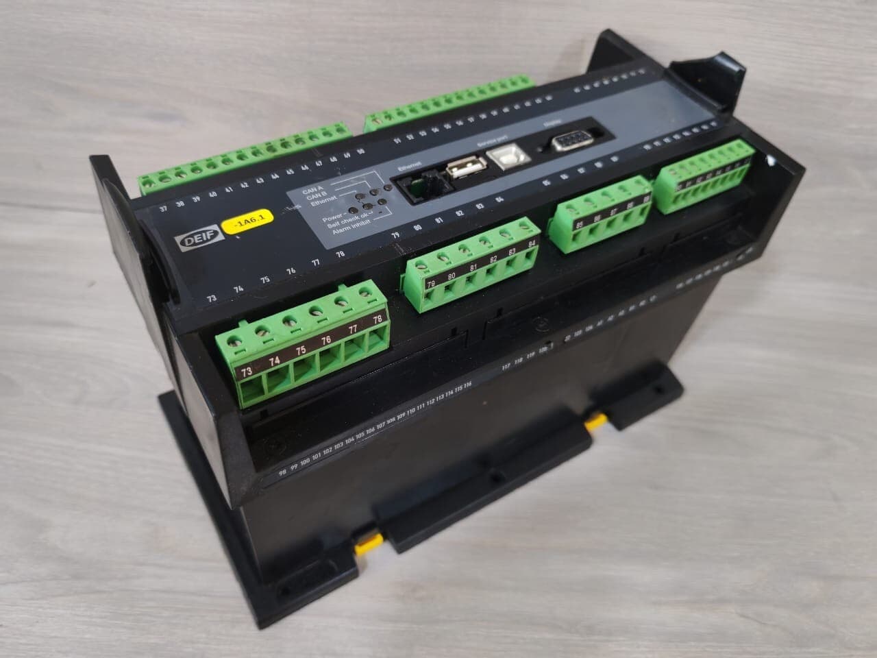 DEIF GPC-3 GAS GENERATOR PARALLELING CONTROLLER 600042269.20 -WITH PART