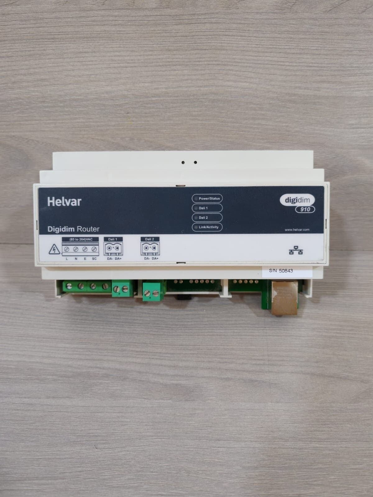 HELVAR 910 DIGIDIM ROUTER REV.25 85V-264VAC