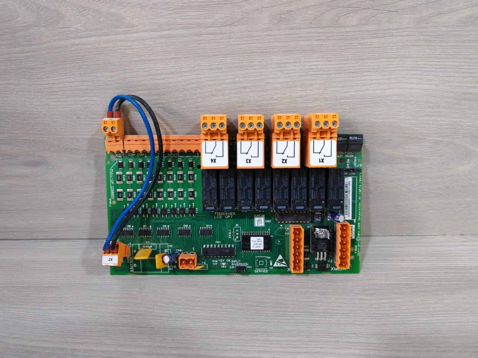 KONE 713154H05 LCE OPT Circuit Board