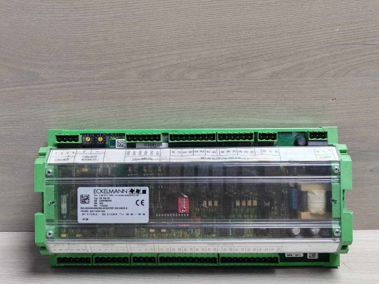 ECKELMANN UA 300 CC REFRIGERATION CONTROLLER ART 250VAC
