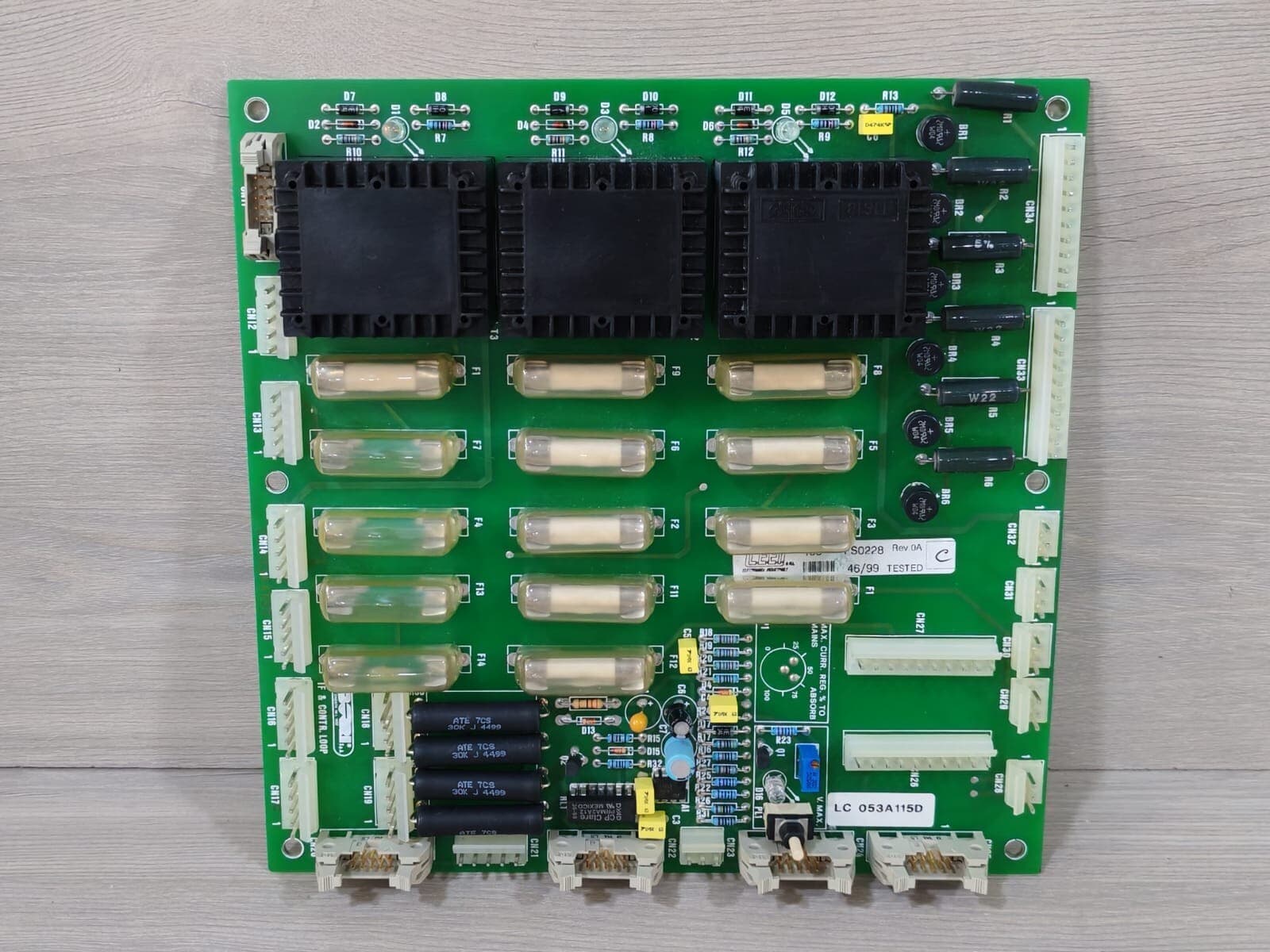 BORRI FS0228 REV.0A /LC 053A115D IF & CONTROL LOOP PCB BOARD