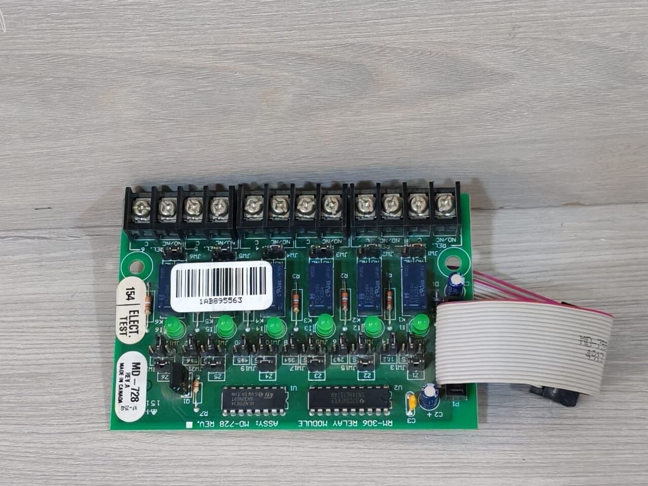 SIEMENS TRM-306 /RM 306 RELAY MODULE MD-728