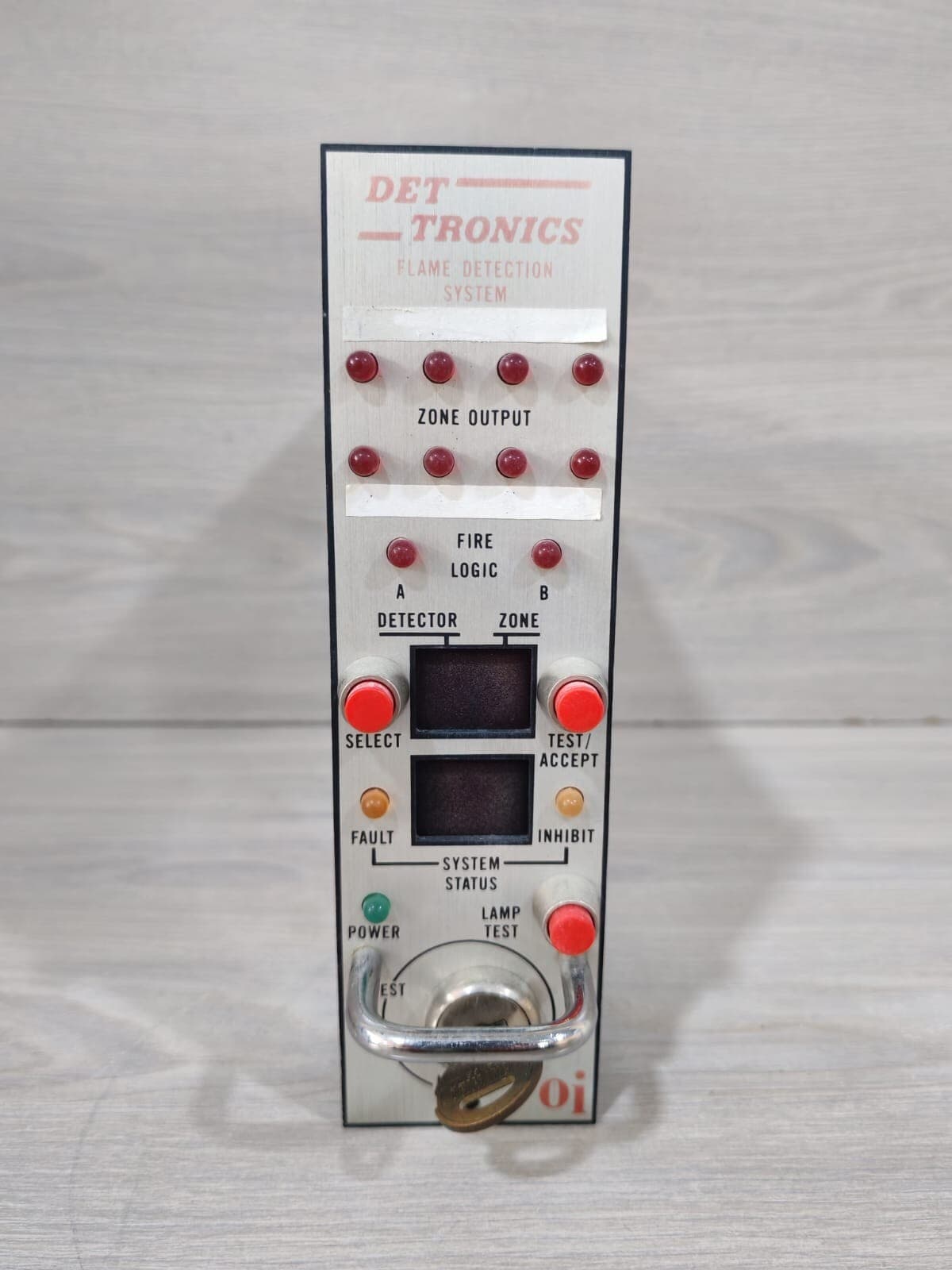 DET TRONICS R7404-B7001 002258-01 REV.C FLAME DETECTION SYSTEM
