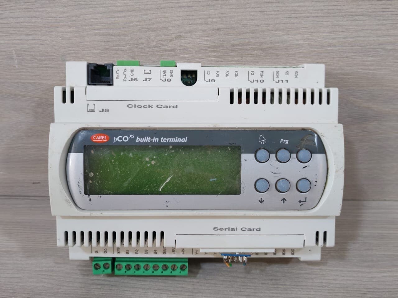 CAREL PCO1000BX0 REV 1.610 TERMINAL MODULE- WITH DUST ON THE SCREEN DISPLAY