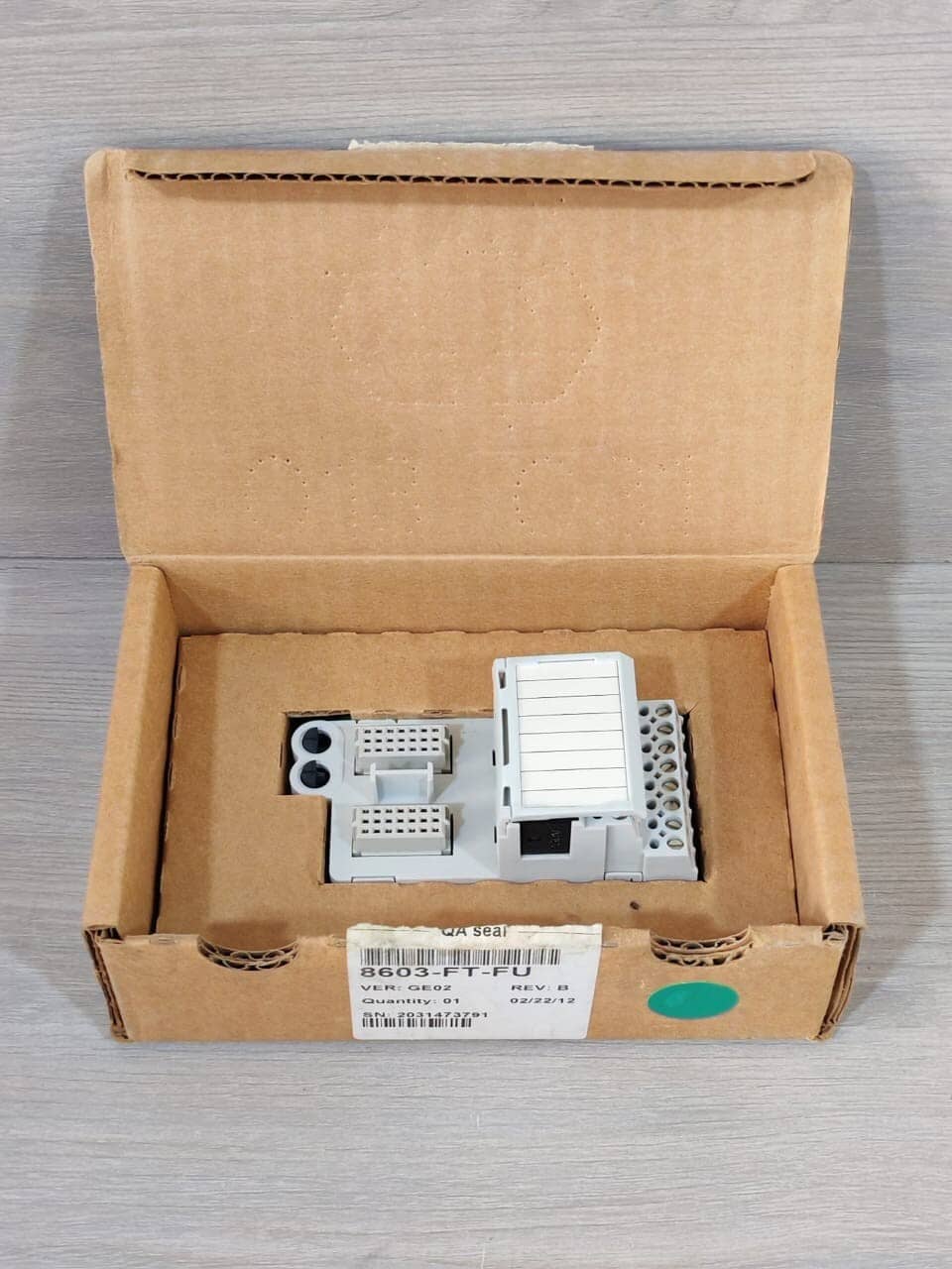 GE FANUC 8603-FT-FU VER.GE02 REV.B FIELD TERMINAL