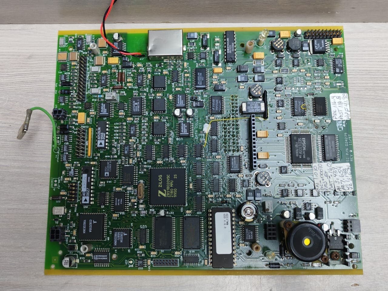 CSI P/N 024279 Circuit Board From CSI Ultraspec B811700 Machinery Analyzer