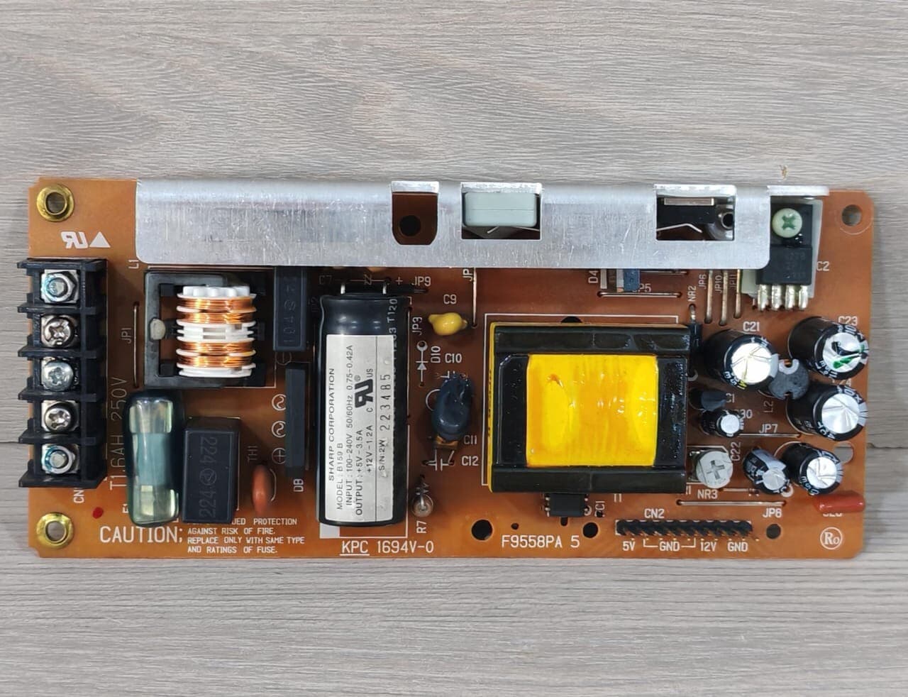KPC1694V-0 F9558PA POWER BOARD SUPPLY 100-240V 50/60Hz FROM PRO-FACE GP2501-SC11