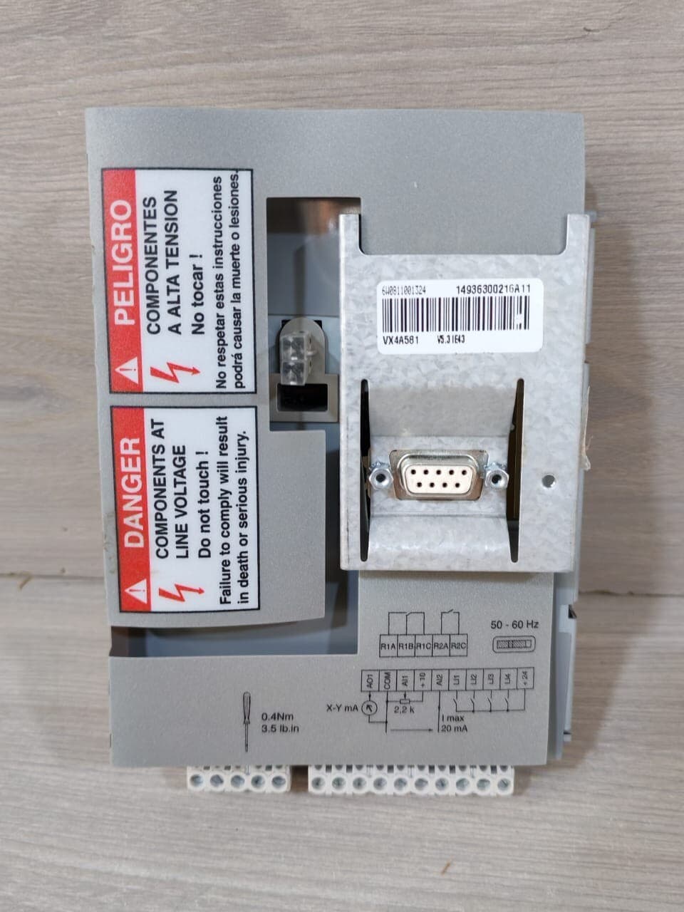 SCHNEIDER ELECTRIC VX4A581 V5.3 CPU BOARD DRIVE CARD