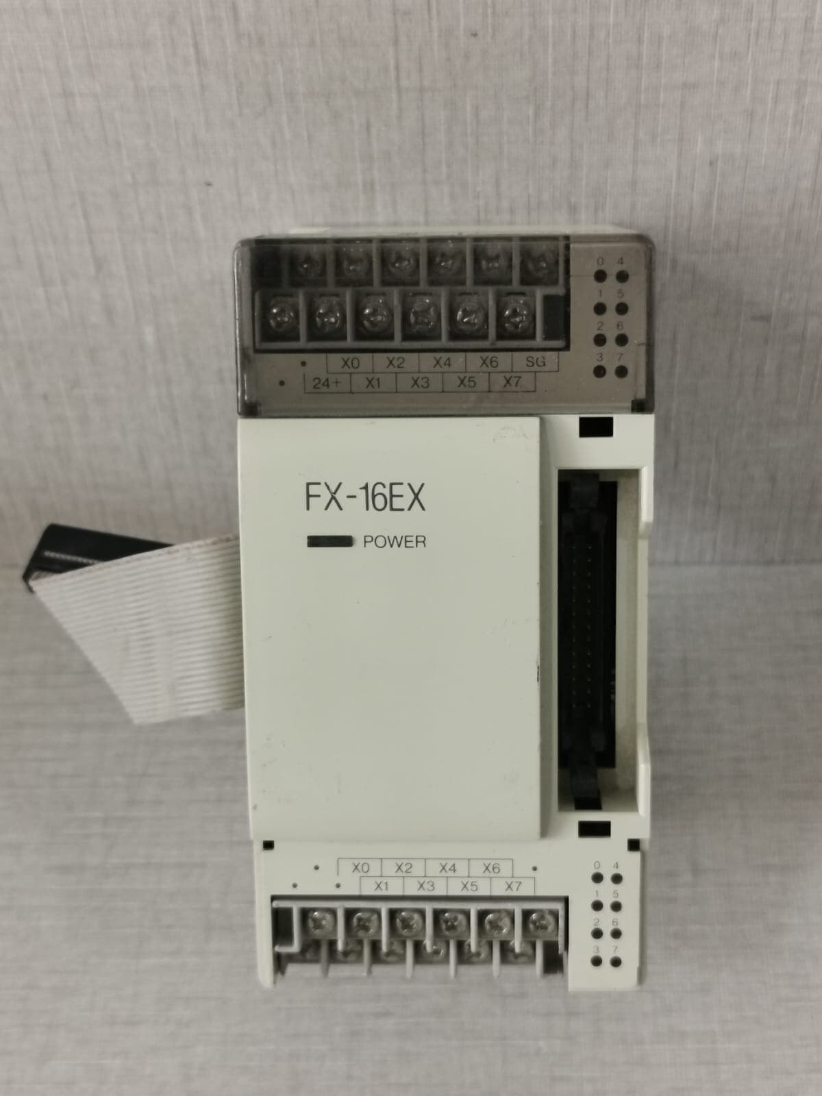 MITSUBISHI Programmable Controller Model FX-16EX / DC 24V-WITHOUT COVER