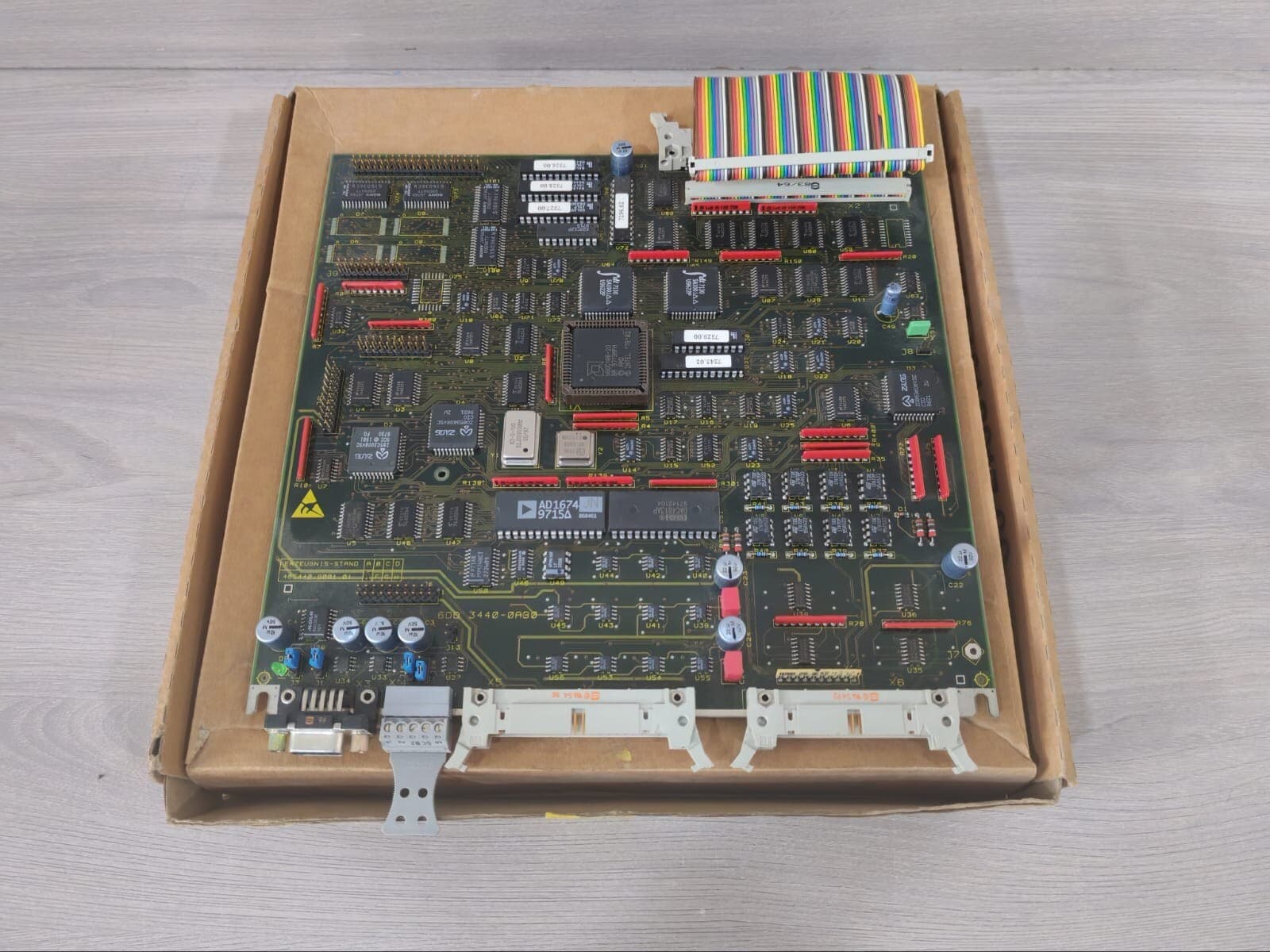 SIEMENS 6DD3440-0AB0 SIMADYN D PROCESSOR MODULE