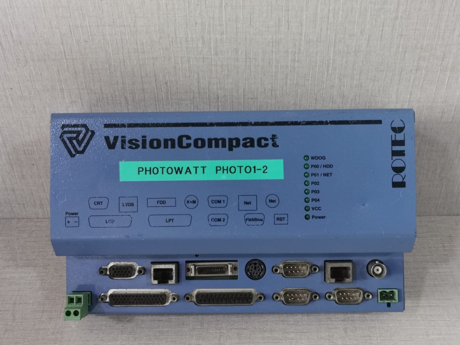 ROTEC VISION IMPACT VC1-11120-002 CONTROL ACCESSORY