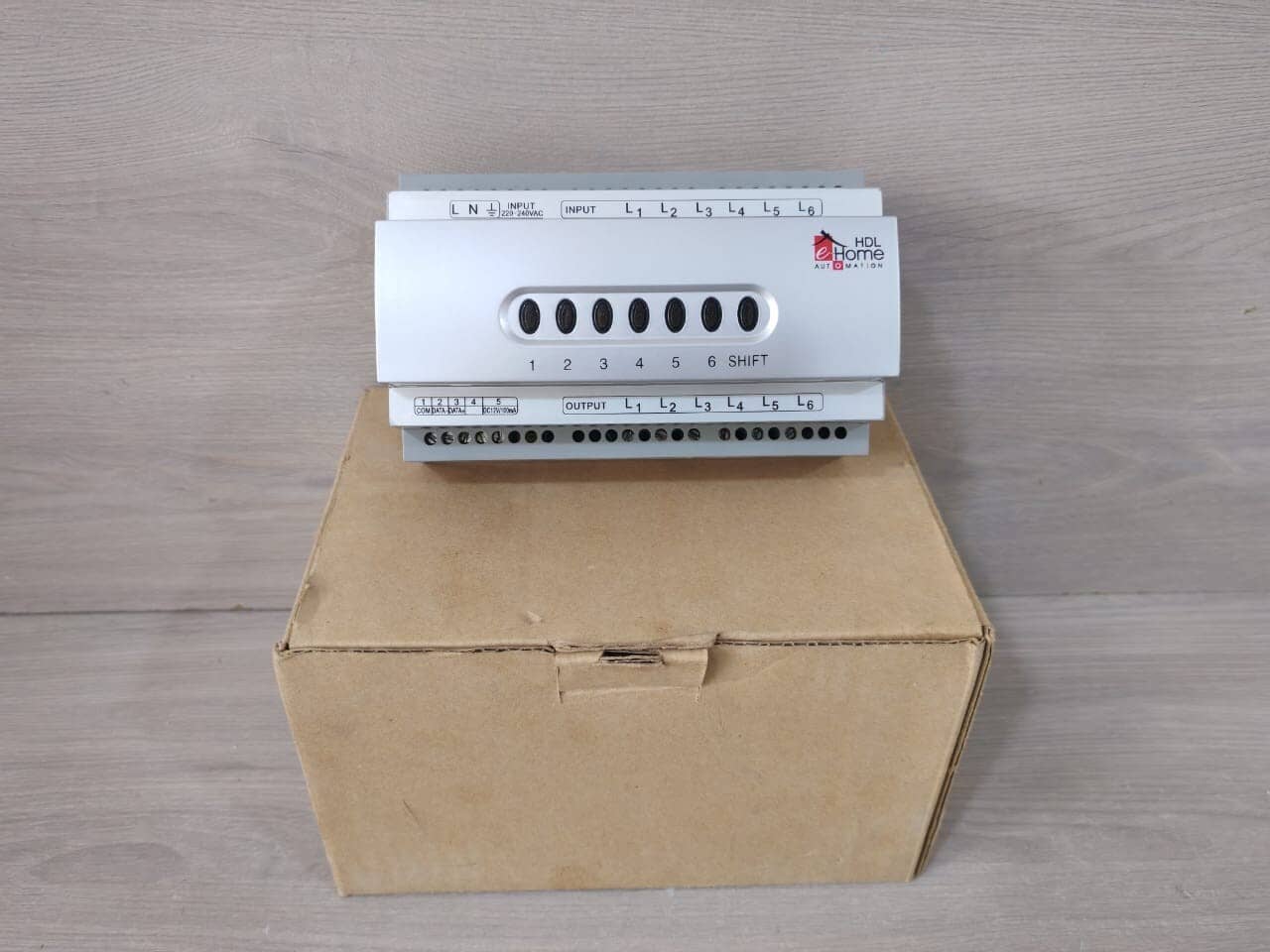 HDL E-HOME-MR0610NB 6CH 10A INTELLIGENT RELAY MODULE