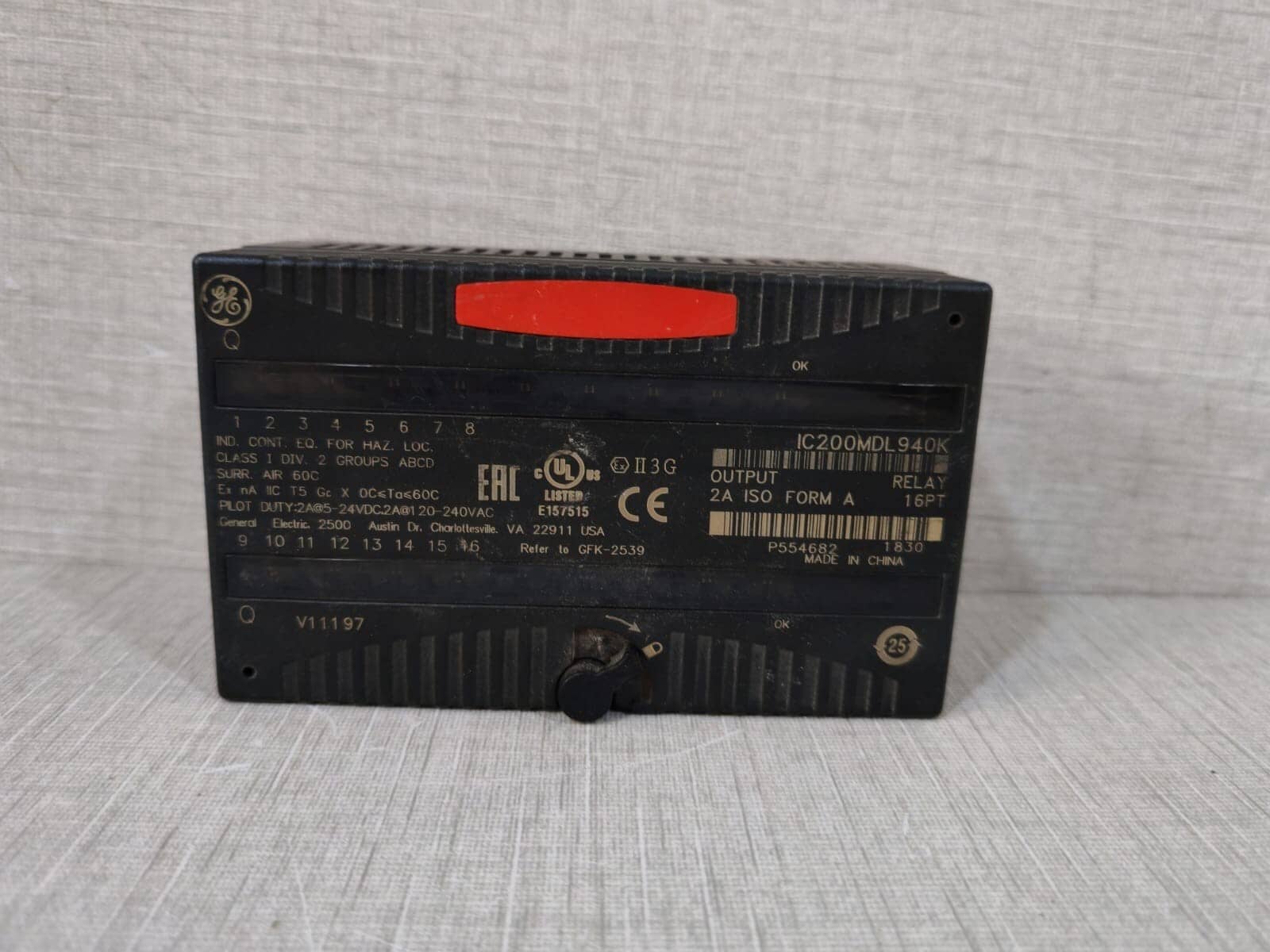 GE Fanuc IC200MDL940K Output Relay