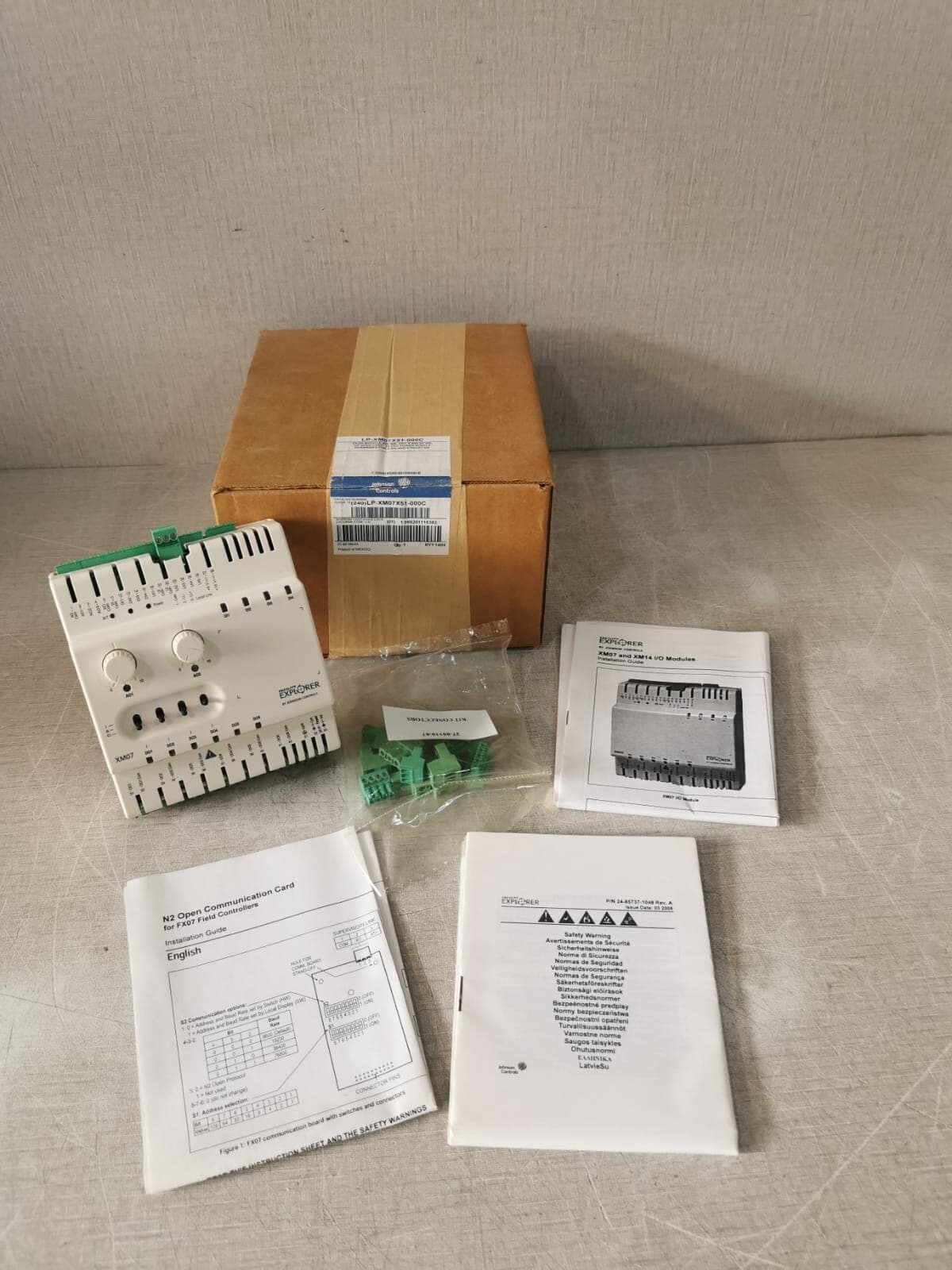 XM07 Johnson Controls Facility Explorer LP-XM07X51-000C Field Controller