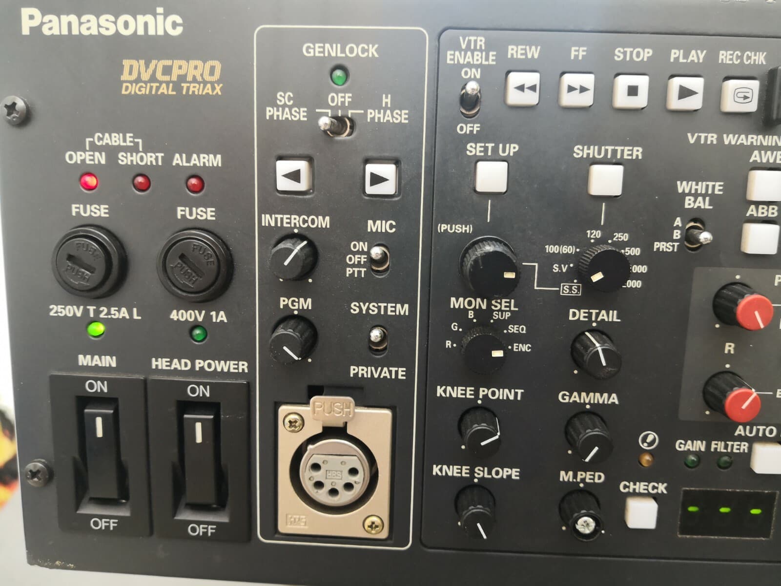 Panasonic AJ-BS901 Digital Triax Base Station AJ-BS901P 120VAC- TRIED & TESTED