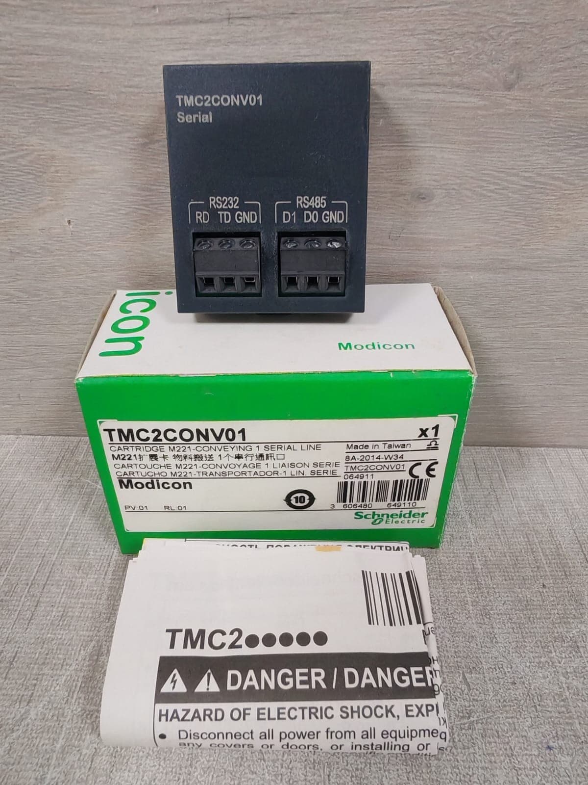 TMC2CONV01 Schneider Electric Modicon M221 Serial line cartridge