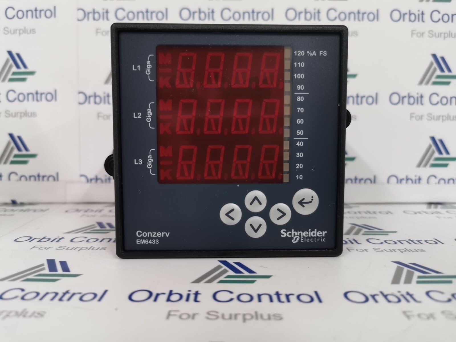 SCHNEIDER ELECTRIC EM6433 ENERGY KWH METER