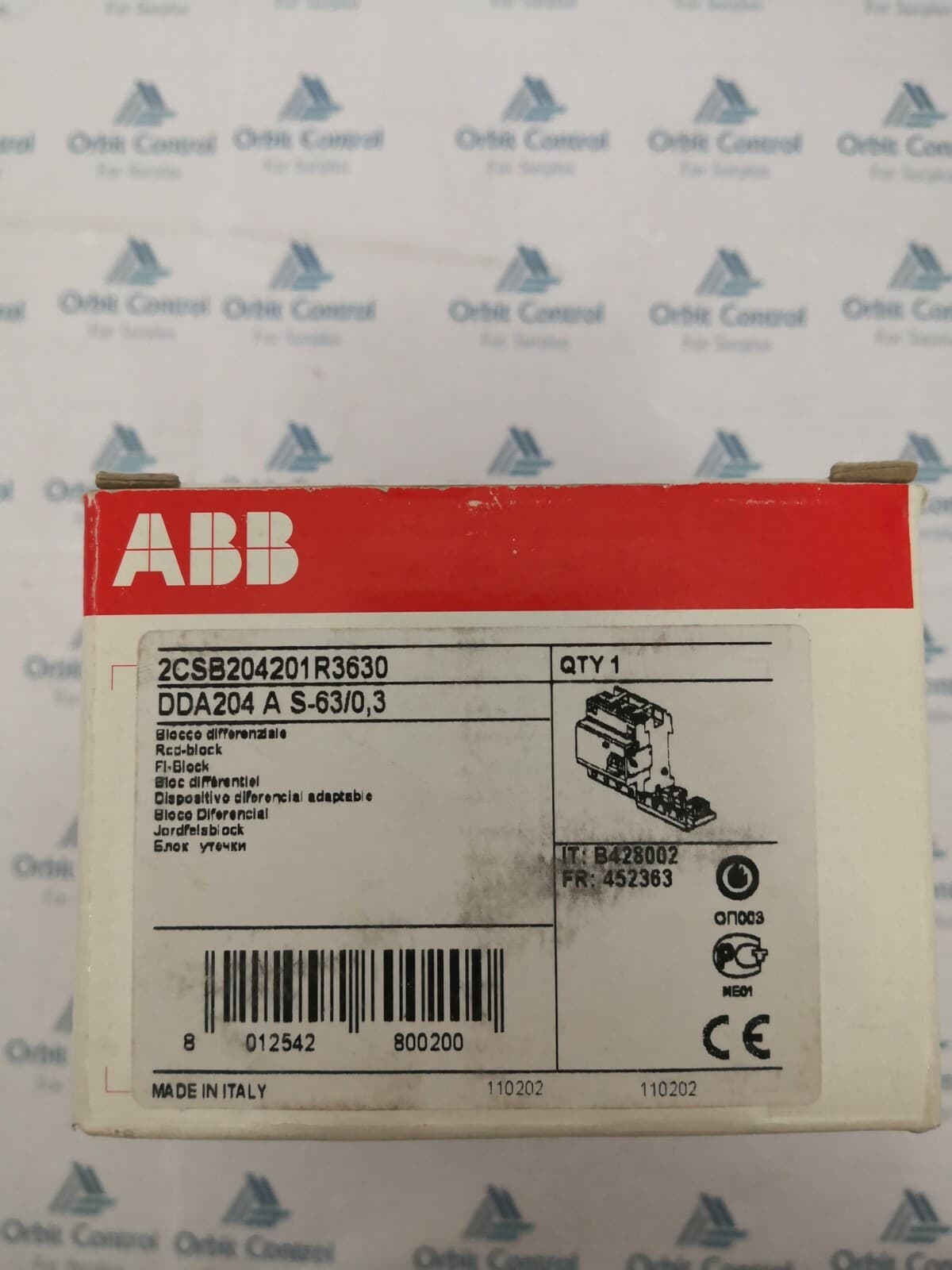 ABB DDA204 MODULE 2CSB204201R3630