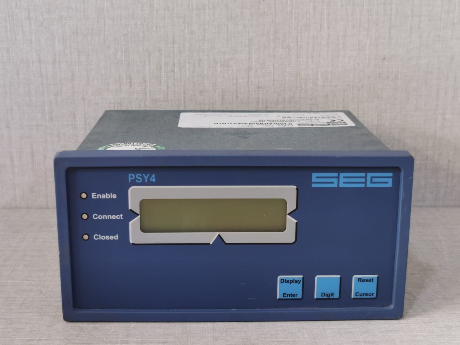 SEG PSY4-F-D POWER PROTECTION 8440-1306 REV.A