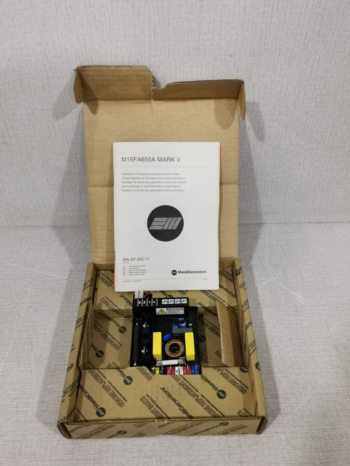 MARELLI Generators M16FA655A VOLTAGE REGULATOR