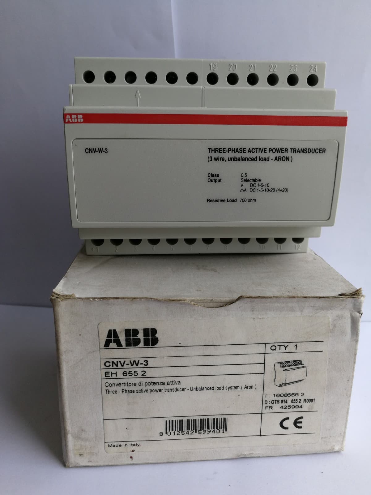 ABB CNV-W-3 Three Active Power Transducer