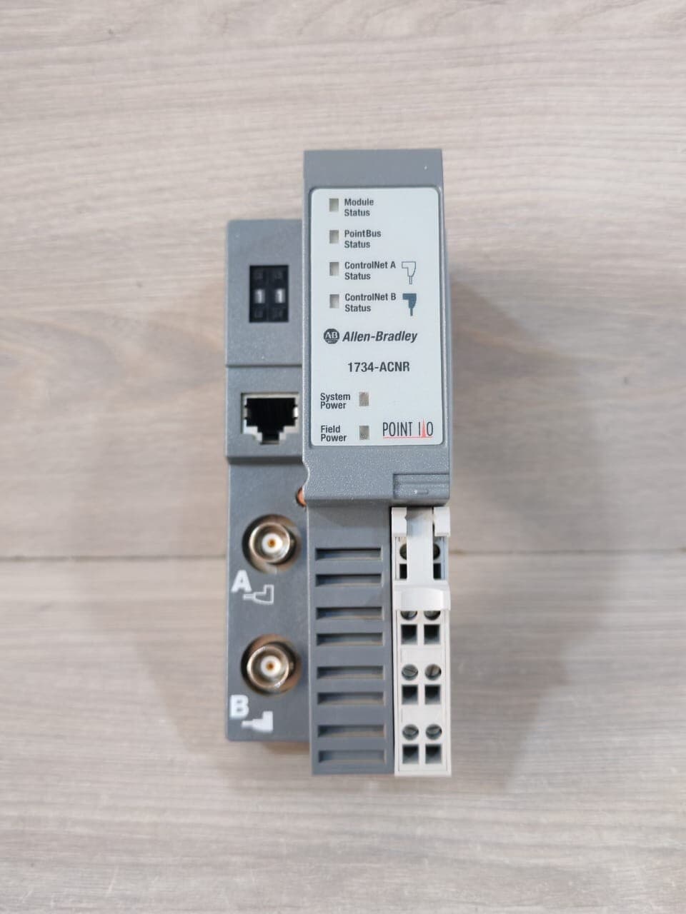 Allen Bradley 1734-ACNR Ser. A Point I/O ControlNet Adapter 96391078