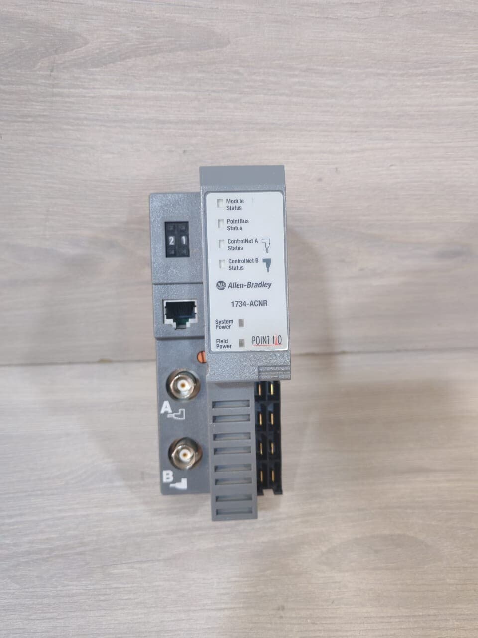 Allen Bradley 1734-ACNR Ser. A Point I/O ControlNet Adapter 96391078