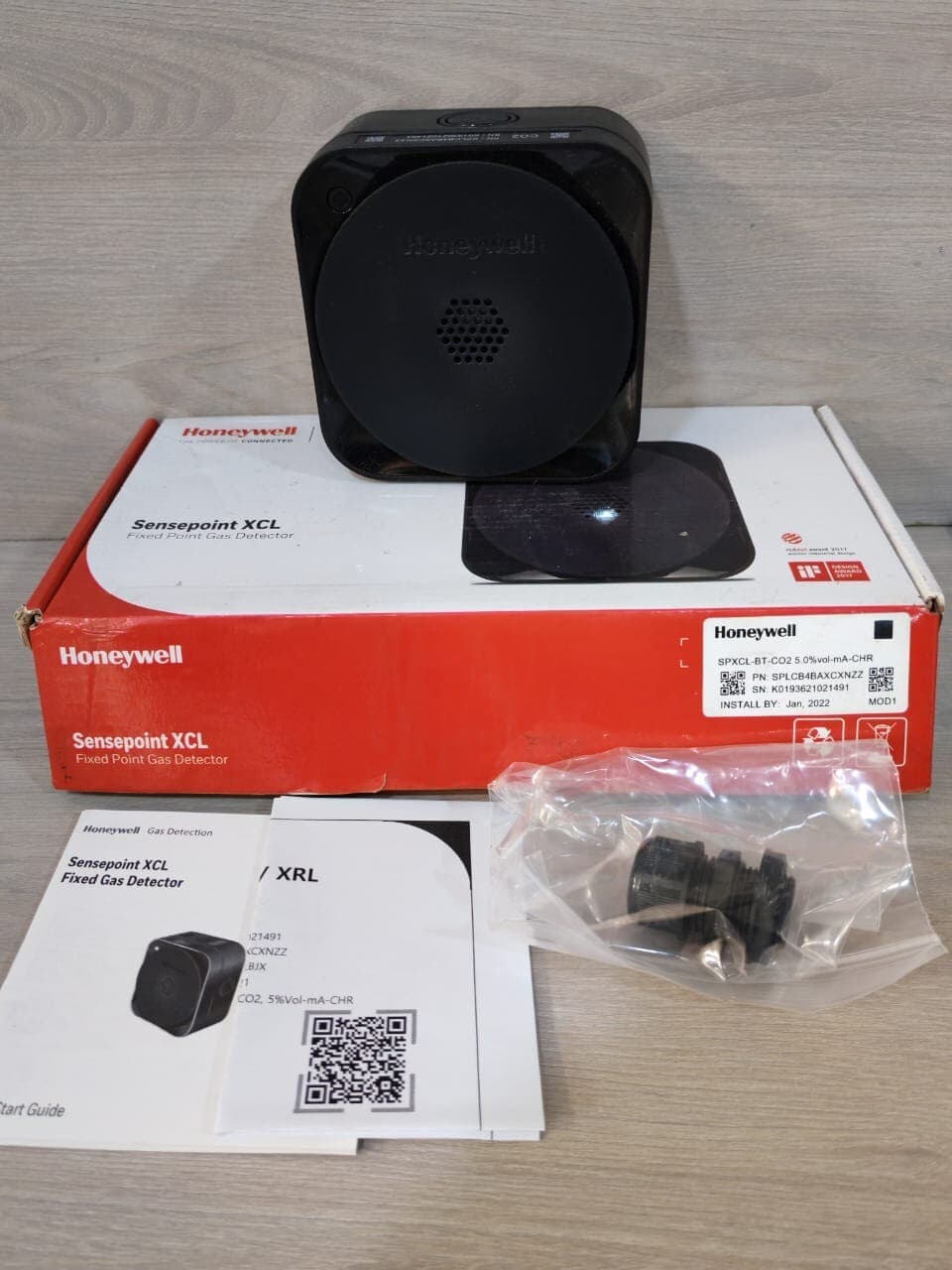 Honeywell XCL SPXCL-BT-CO2 Fixed Point Gas Detector PN: SPLCB4BAXCXNZZ