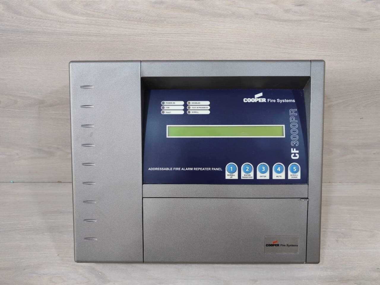 COOPER FIRE SYSTEMS CF300PRGNC ADDRESSABLE FIRE ALARM REPEATER PANEL