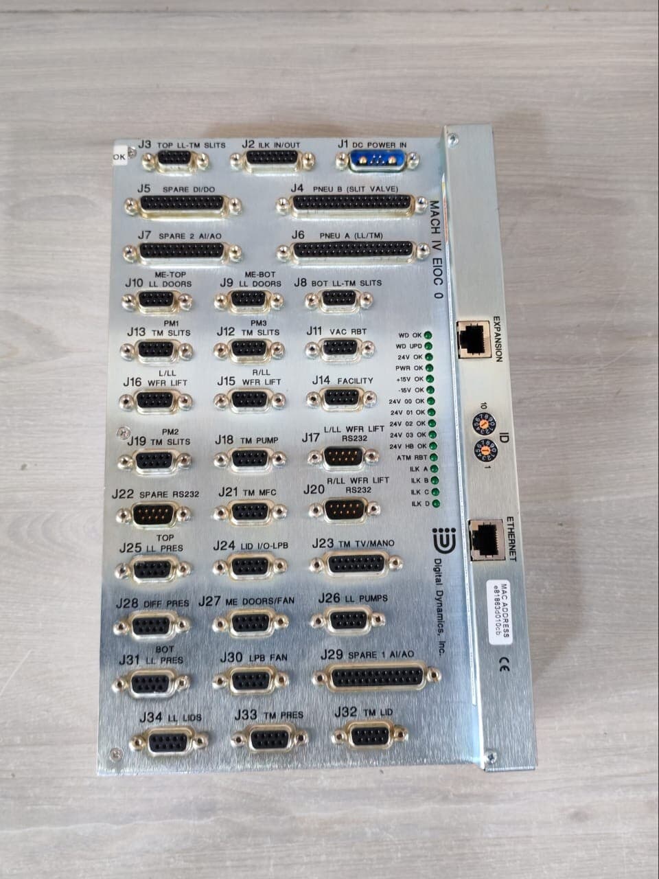 LAM RESEARCH 61-358682-00 CONTROLLER 785-179350-002 REV B