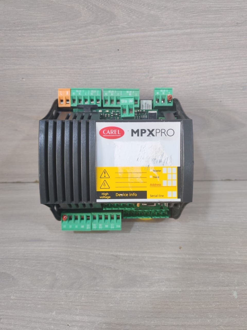 CAREL MPXPRO MX30M25H00 REV. 2.642 PROGRAMMED CONTROLLER 115-230VAC
