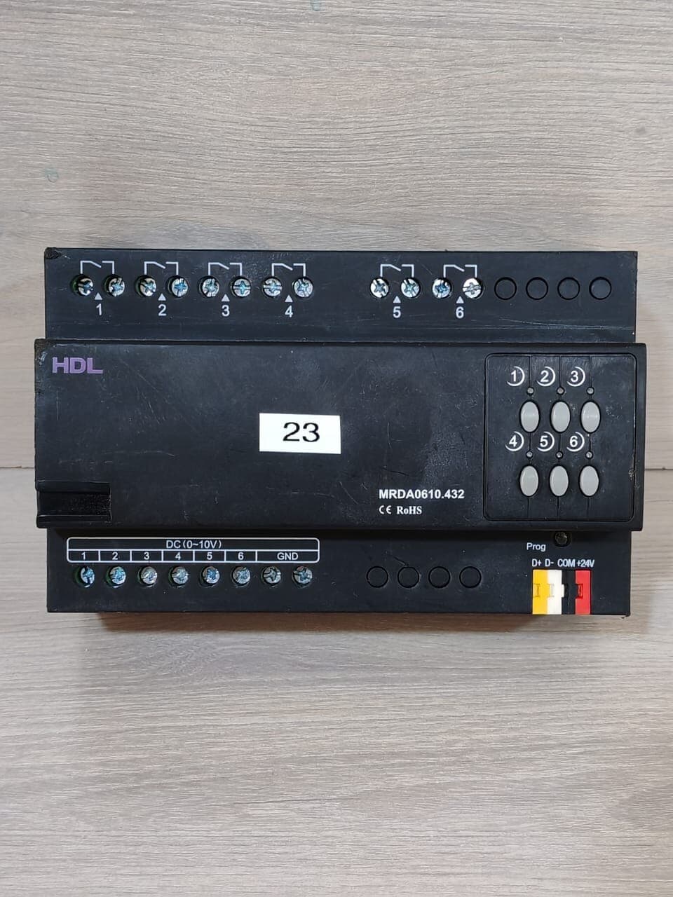 HDL MRDA0610.432 F/W HDL-V04.02U HDL 6CH 10A 0-10V BALLAST CONTROLLER