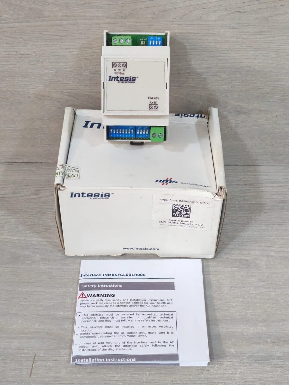 INTESIS INMBSFGL001R000/ IS-RC3-MBS-1 FW;2.6 FUJITSU RAC GATEAWAY