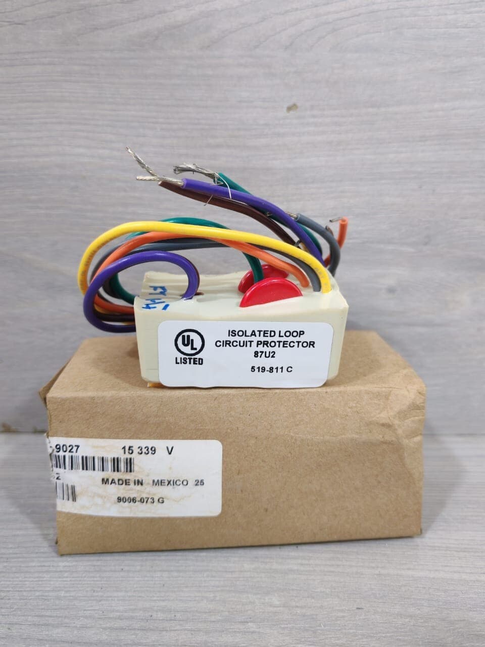 1 LOT . SIMPLEX 2081-9027 ISOLATED LOOP CIRCUIT PROTECTOR P/N 0740632