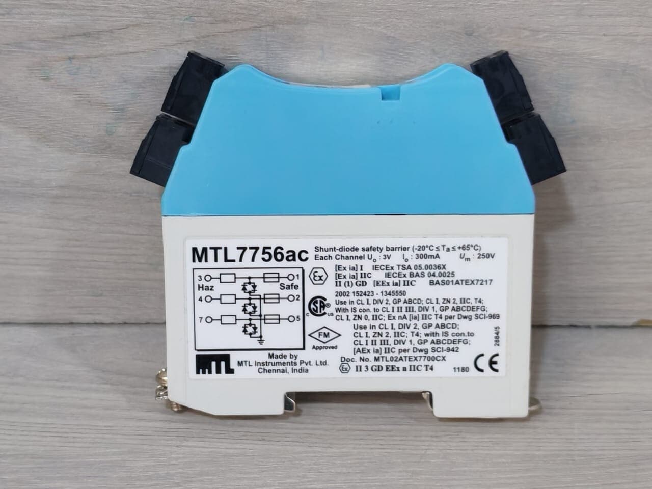 MTL7756ac Shunt-diode Safety Barrier