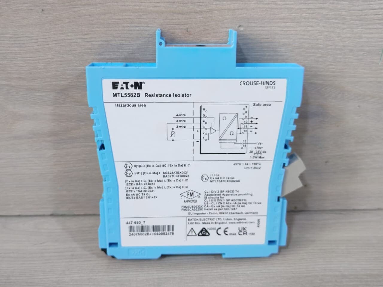 Eaton MTL5582B Resistance Isolator