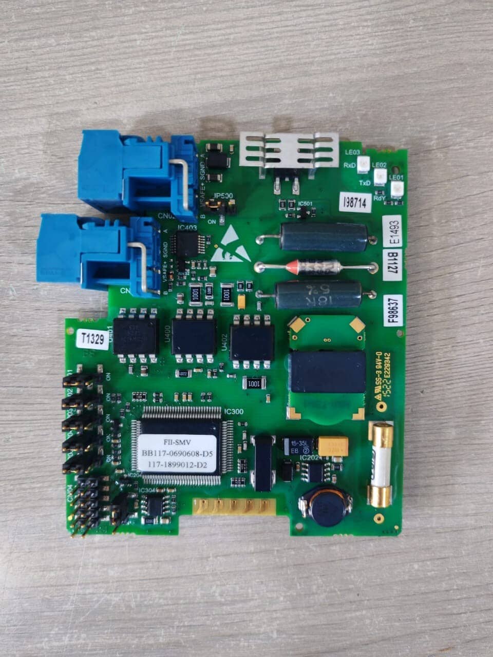 HMI-TSI Printed Circuit Board from Honeywell Enraf RHBBVR-AES0605 Smart Radar