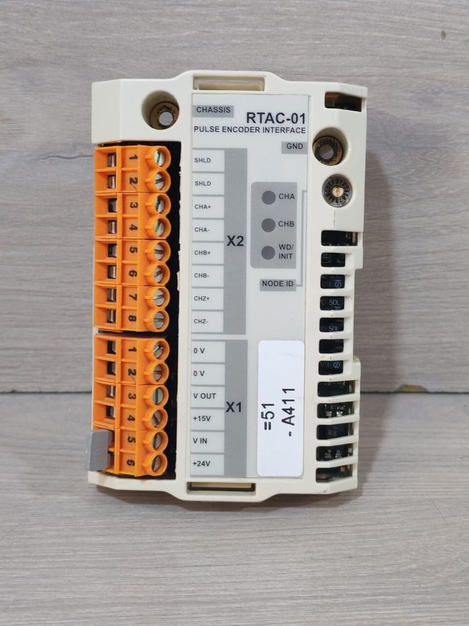 ABB RTAC-01 / RTAC-01 REV.F PULSE ENCODER INTERFACE MODULE
