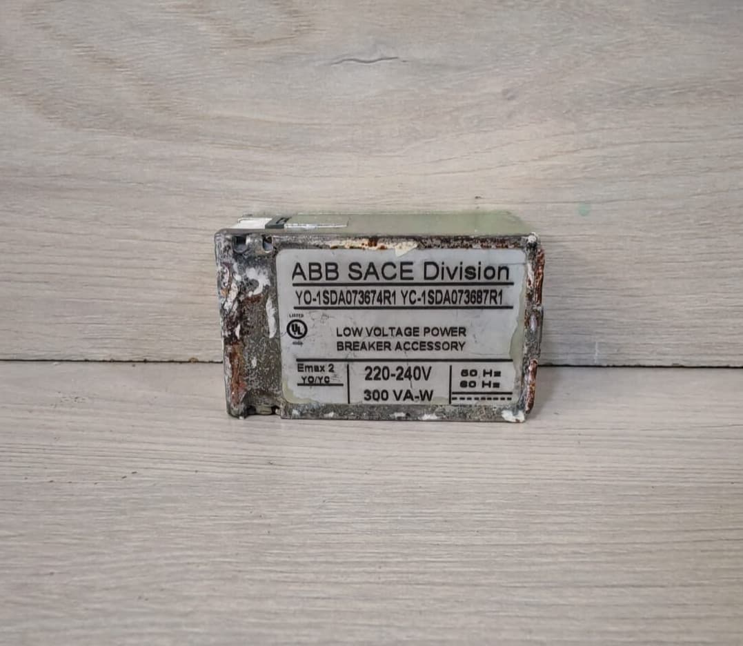 ABB SACE DIVISION YO-ISDA073674R1 YC-1SDA073687R1