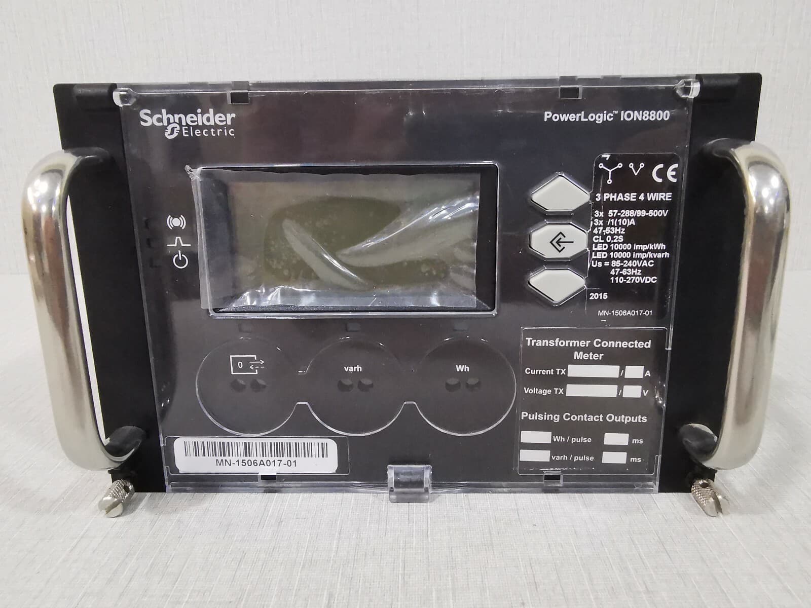 Schneider ION8800 Power Logic MN-1506A017-01