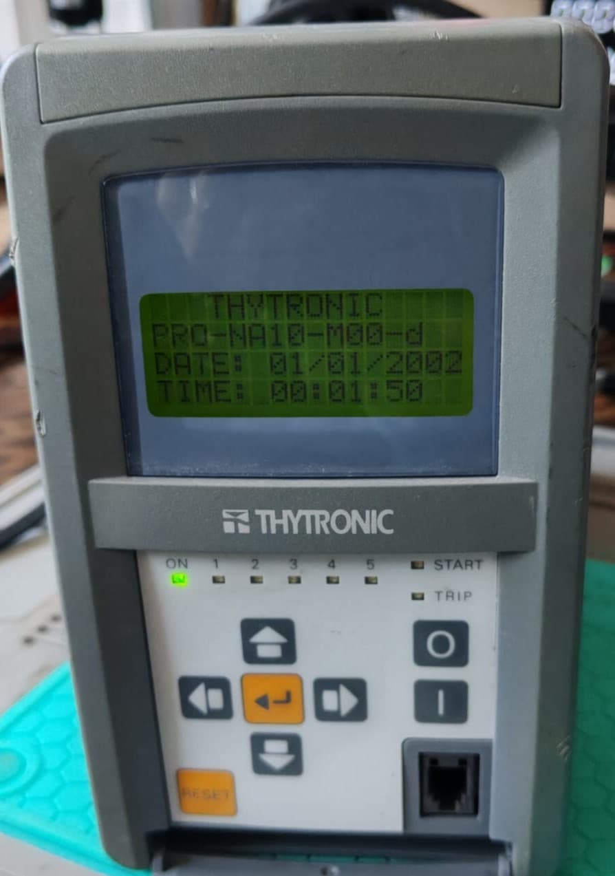 THYTRONIC NA10 / 0A2TM000 BANK CAPACITOR PROTECTION RELAY