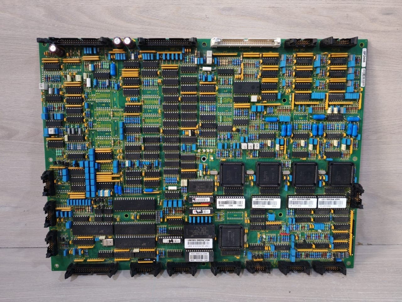 GUTOR BY SCHNEIDER ELECTRIC OP2446 / 640-1017 REV 01 MAIN PROCESSOR BOARD