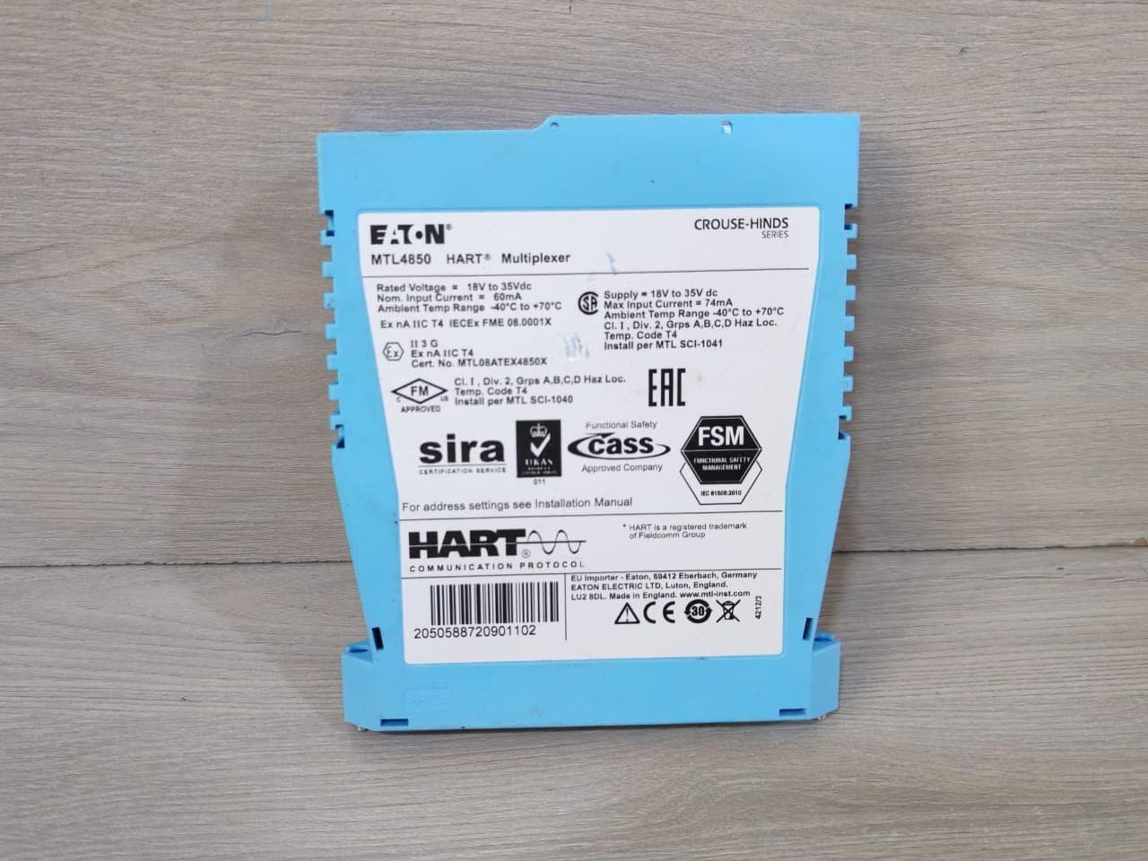 Eaton MTL4850 HART Multiplexer