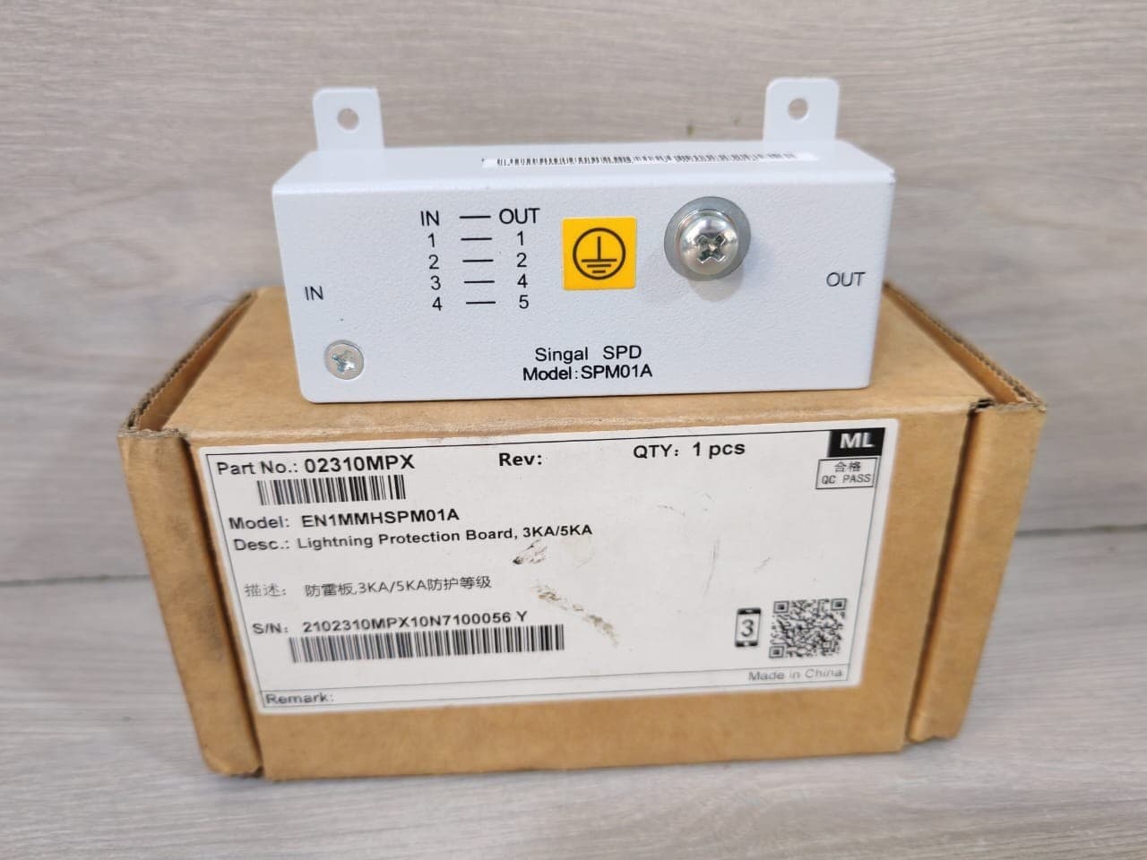 EN1MMHHSPM01A Lightning Protection Board 3KA/5KA 02310MPX