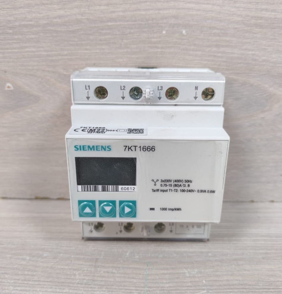 SIEMENS 7KT1666 POWER MONITORING DEVICE