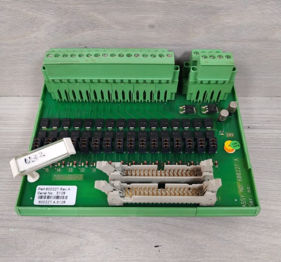 PHOENIX CONTACT TBDI-ISO-2 CIRCUIT BOARD INTERFACE P/N:600227 REV.A